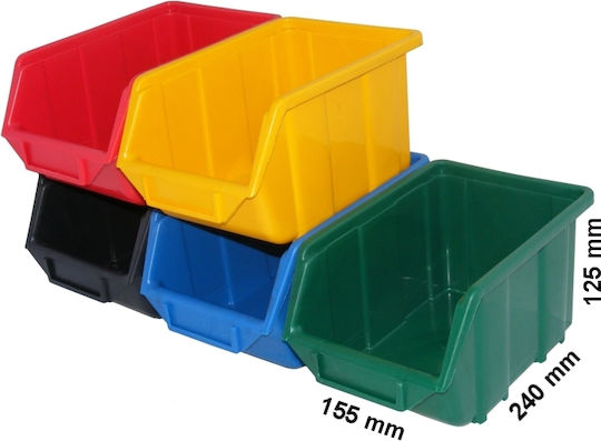 Storage Container Ecobox Medium Red