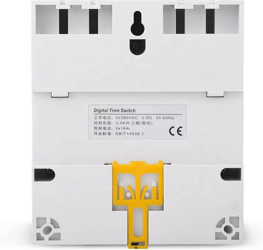Three-phase Digital Relay Timer Sinotimer Timer Switch Programmable 380v 16a Tm613