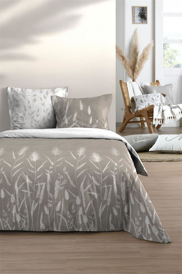 Σετ Υπέρδιπλη 220x240cm S-f Pampa Γκρι