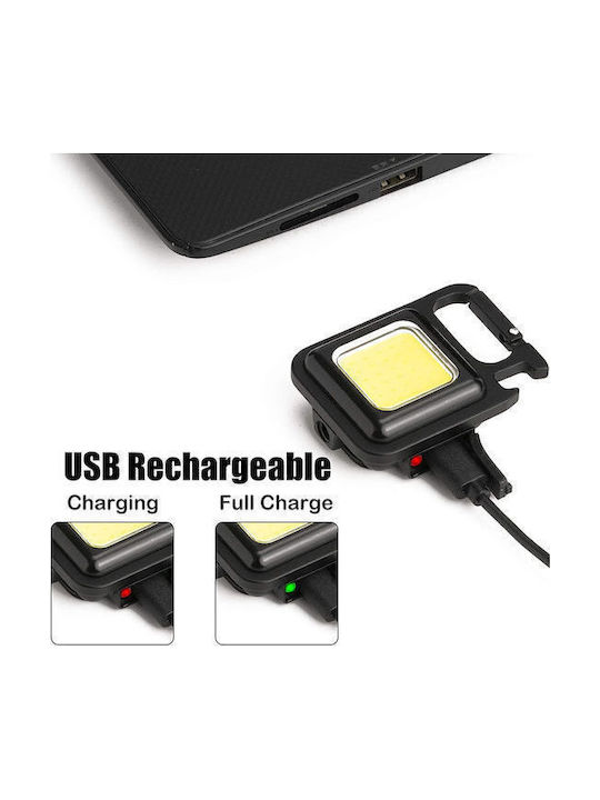SPV T Wiederaufladbarer Schlüsselanhänger mit LED Taschenlampe SPV T Wiederaufladbarer Schlüsselanhänger mit LED Taschenlampe