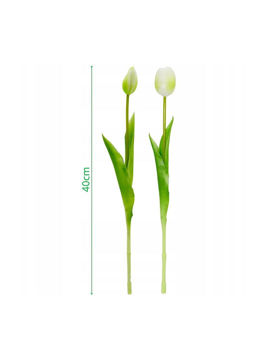 Bouquet of White Tulips 39cm Saska Garden