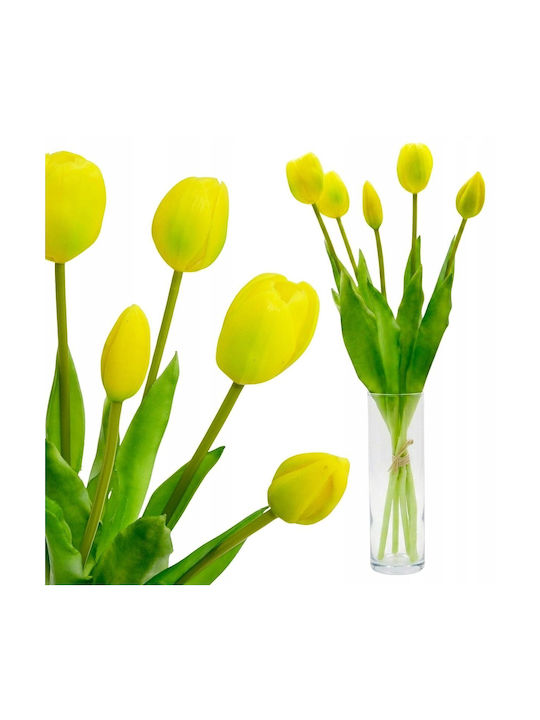 Bouquet of Yellow Tulips 39cm Saska Garden