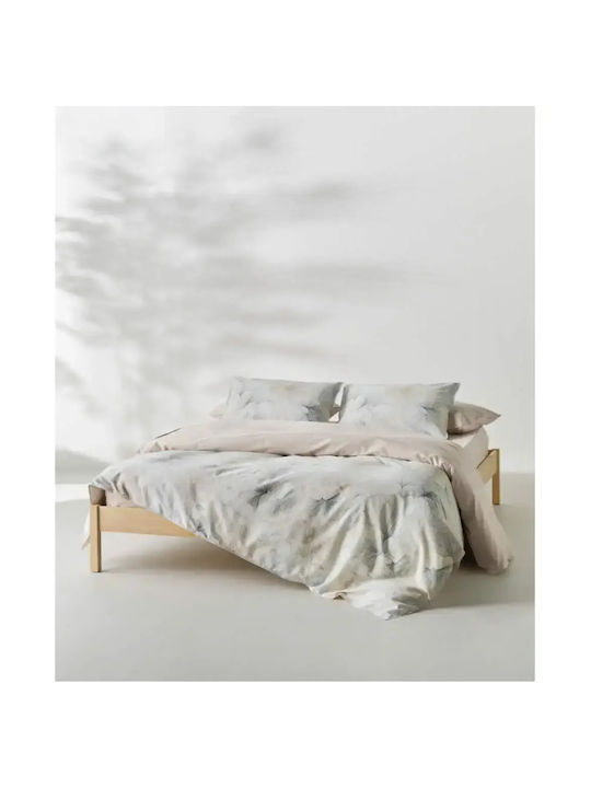 Kentia Set Duvet Cover Cotton Satin 220x240cm King Size with 2 Pillowcases Gigi Kentia