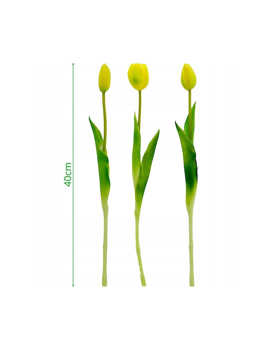 Bouquet of Yellow Tulips 39cm Saska Garden