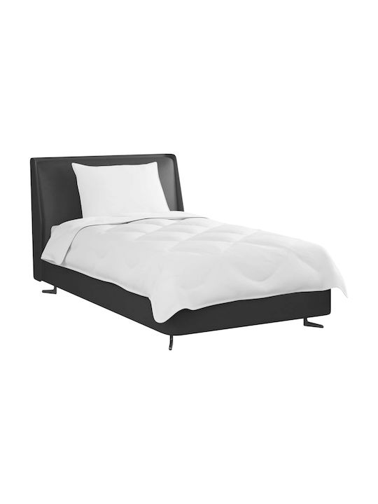 vidaXL Duvet Cover Set Single with Pillowcase 135x200 White