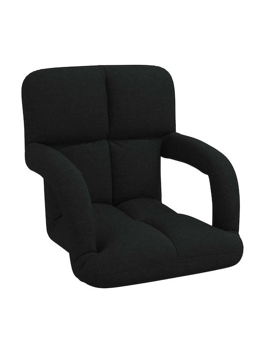 Multifunctional Bean Bag Chair Black 58x62x58cm
