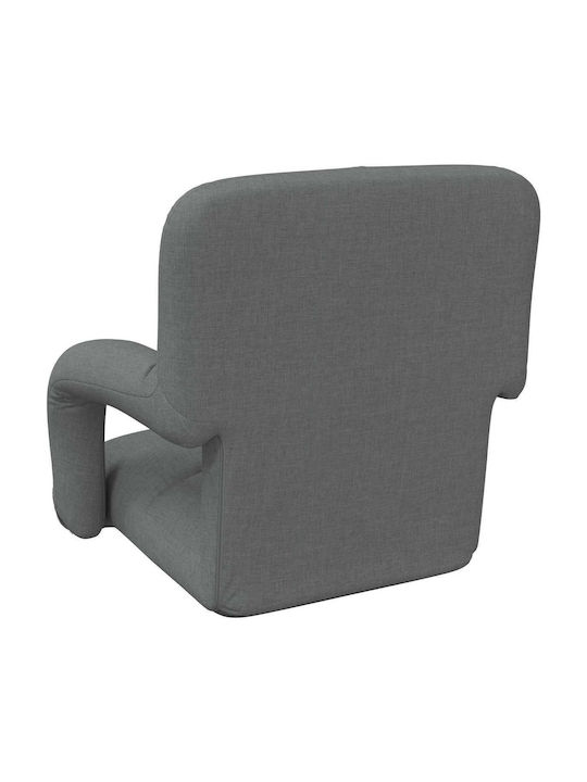 Multifunctional Bean Bag Chair Dark Gray 58x62x58cm