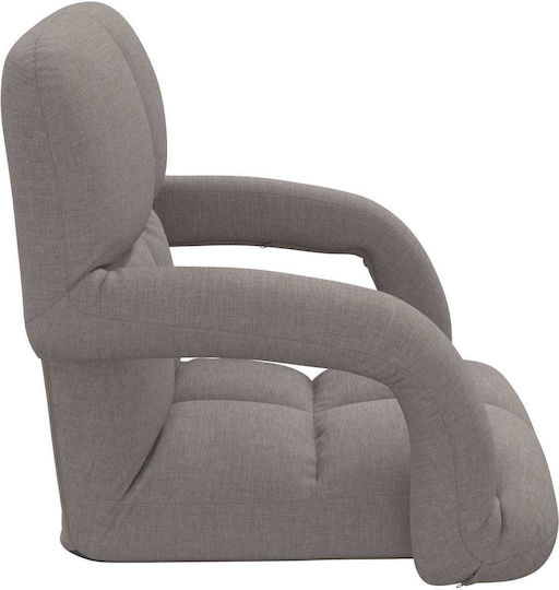 Multifunctional Bean Bag Chair Taupe 58x62x58cm