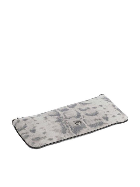 Flat Fabric Women's Shoulder Bag Gray