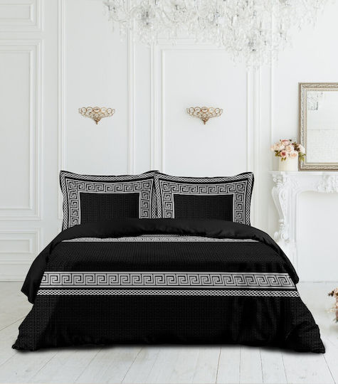 Makis Tselios Home Set Queen 240x260 Greek Era Black