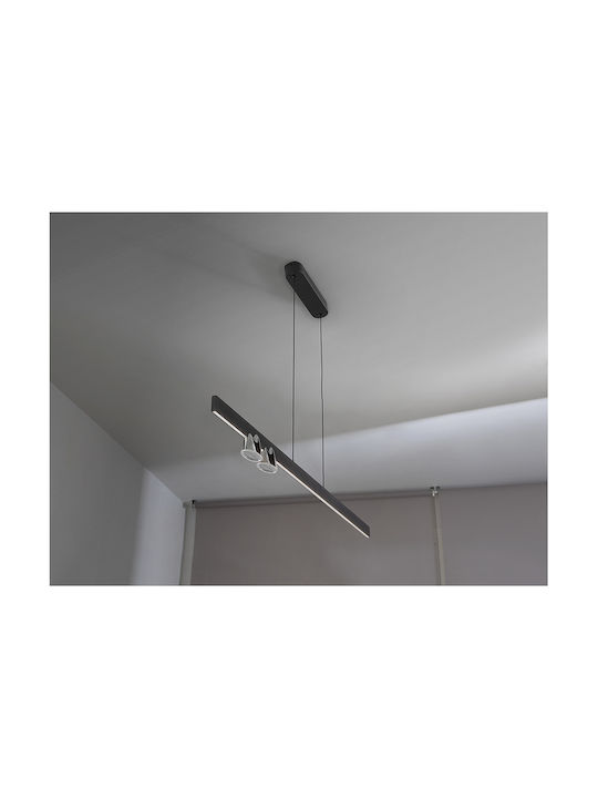 Nuria Verstellbare Deckenleuchte Schwarz LED mit Warmweißem Licht