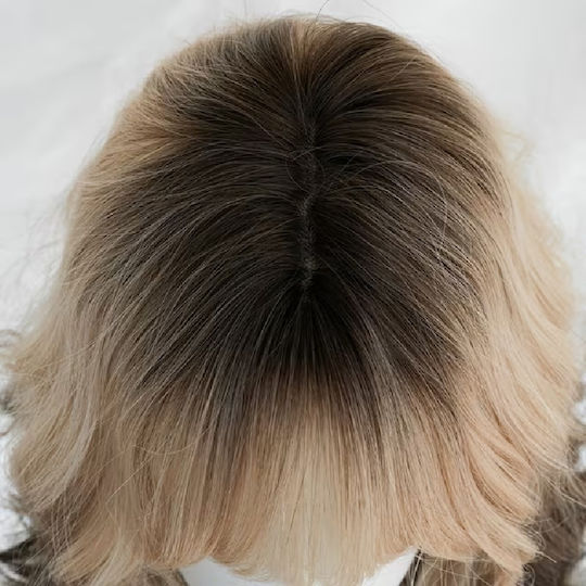 Animis Beauty Perücke Mit Synthetischem Haar In Blond Farbe 30cm