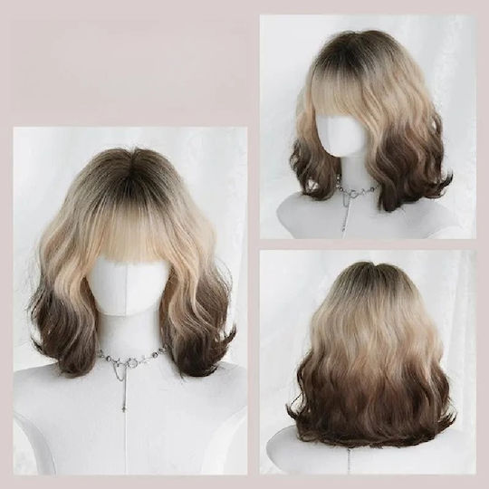 Animis Beauty Perücke Mit Synthetischem Haar In Blond Farbe 30cm