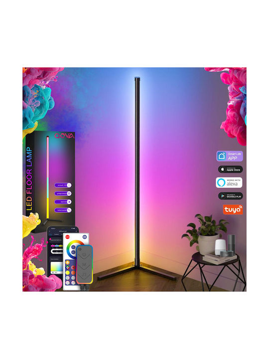 Qova LED Φωτιστικό Δαπέδου Υ160εκ. Πολύχρωμο Qova LED Φωτιστικό Δαπέδου Υ160εκ. Πολύχρωμο