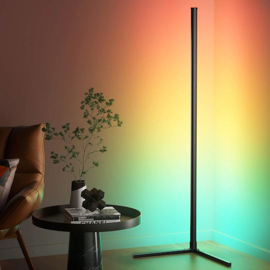 Qova LED Lampadar de Podea Înălțime 160cm cu Lumină RGB 1000lm Multicolor