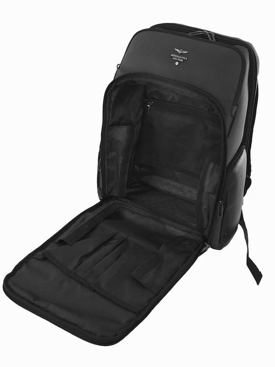 Aeronautica Militare Backpack Αδιάβροχο 25lt Μαύρο