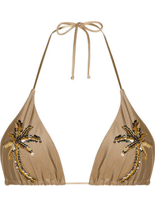 Set Bikini Τριγωνάκι Πορτοκαλί