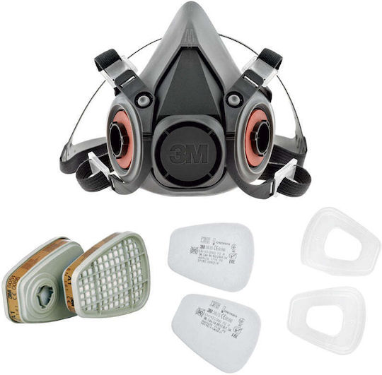 Half Mask Set Filters Size L 3m 6312