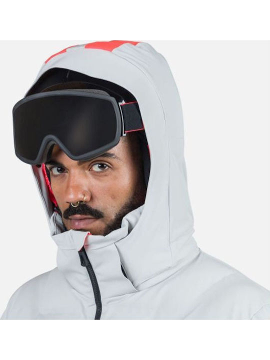 Rossignol Hero RLNMJ16_23Q Ανδρικό Μπουφάν για Σκι & Snowboard Γκρι
