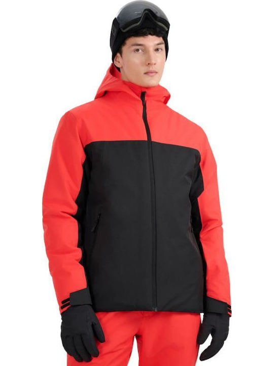 4F 4FWAW25TTJAM0951-90S Ανδρικό Μπουφάν για Σκι & Snowboard Μαύρο