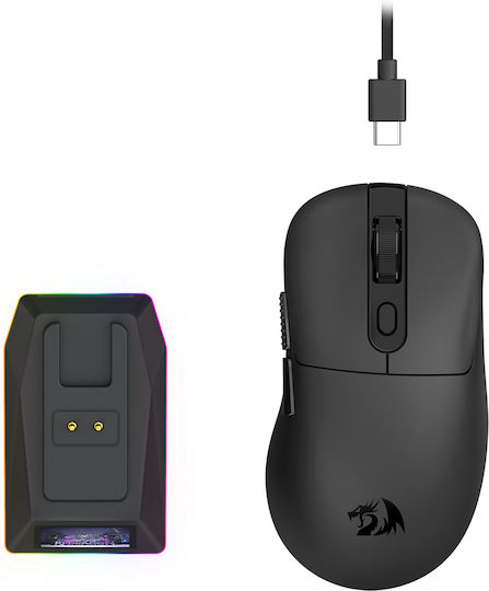 Redragon M998-ULTRA Kabelloses RGB Gaming Maus 30000 DPI Schwarzes
