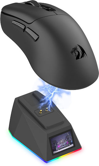 Redragon M998-ULTRA Kabelloses RGB Gaming Maus 30000 DPI Schwarzes