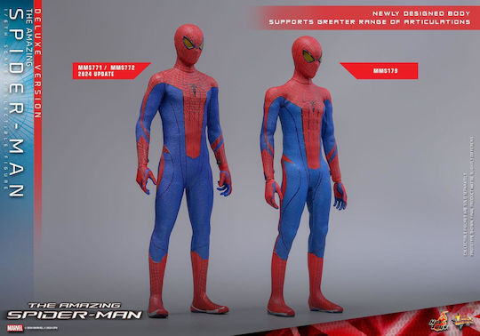 Figurină Colectabilă Amazing Spider-man Movie Masterpiece Figura de Acțiune 1/6 Spider-man Versiune Deluxe 30 Cm