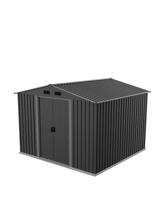 Metallisches Gartenhaus M2.59xP2.57xH2.02m