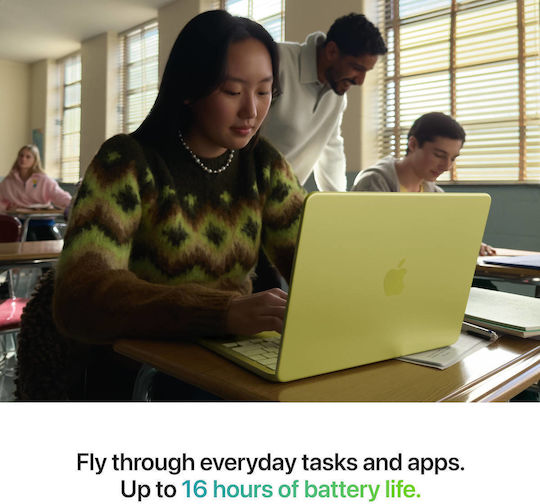 Apple MacBook Neo 13" IPS Retina Display (A18 Pro-6‑Core/8GB/256GB SSD/5‑Core GPU) Citrus (US Keyboard)