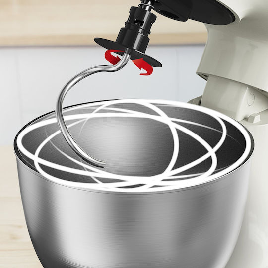 Tefal Bake Easy Κουζινομηχανή 500W με Ανοξείδωτο Κάδο 3.5lt