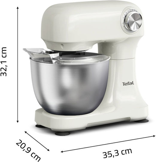 Tefal Bake Easy Κουζινομηχανή 500W με Ανοξείδωτο Κάδο 3.5lt