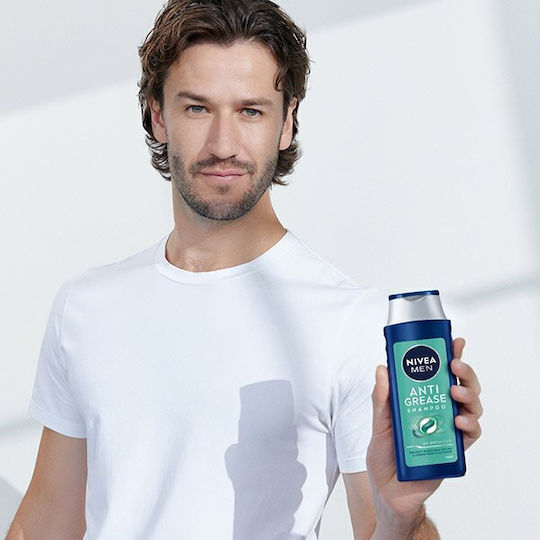 Nivea Men Anti Grease Sampon de Păr Hidratare pentru Păr Gras 400ml