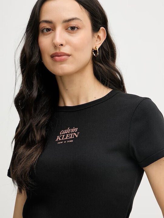 Γυναικείο T-shirt Μαυρο