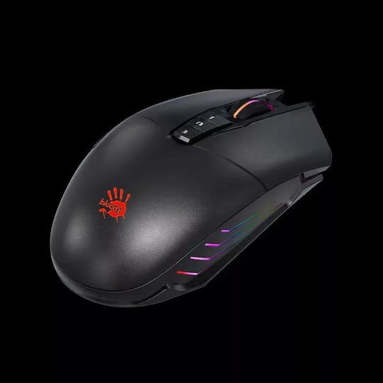 A4Tech P91 PRO RGB Gaming Maus 16000 DPI Schwarzes
