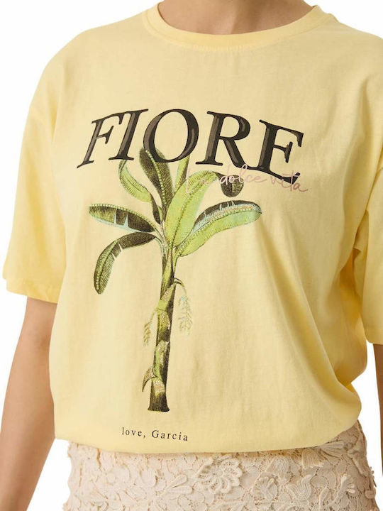 Γυναικείο T-shirt Κίτρινο