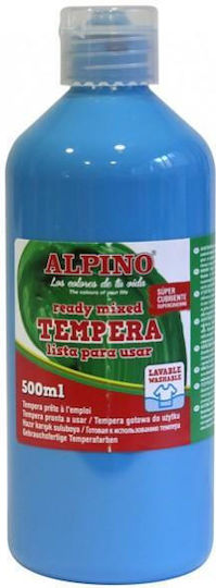 Alpino Washable Tempera 500ml Alpino Blue
