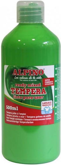 Alpino Washable Tempera 500ml Alpino Light Green