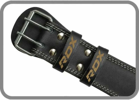 4" Gold Leather Bodybuilding Belt Exercises Rdx S Golden