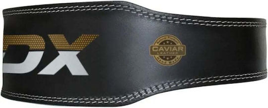 4" Gold Leather Bodybuilding Belt Exercises Rdx S Golden