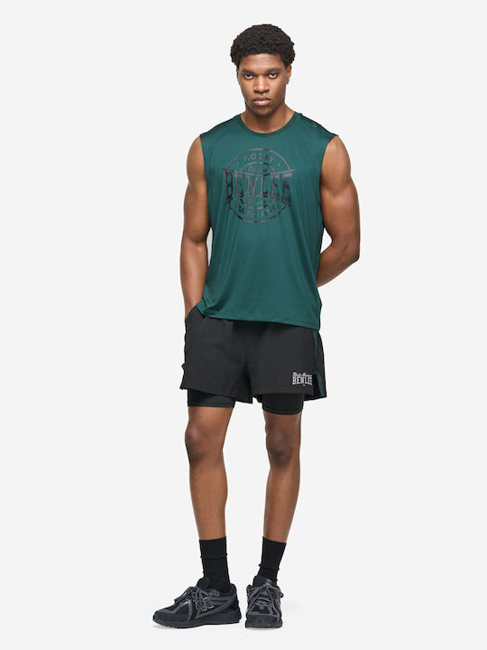 Αθλητικό T-shirt Πράσινο/μαύρο