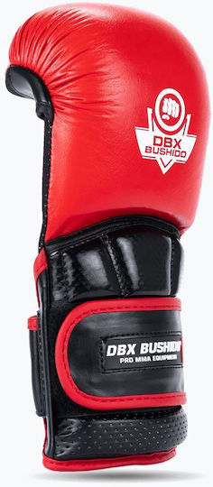 DBX Bushido MMA Ръкавици Кожени Червени