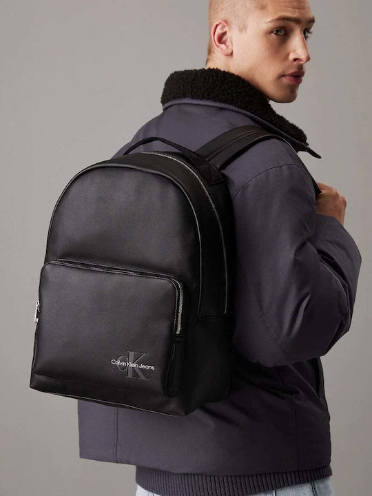 Calvin Klein Monogram Soft Campus Μαύρο