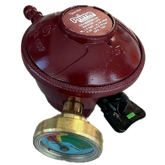 Coral Gas Prime Gas Regulator Low Pressure Flow 1.3 kg/h