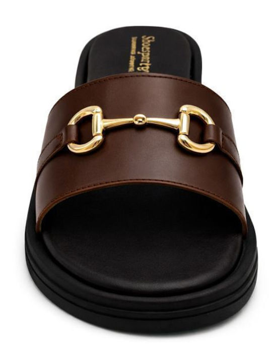 Women's Flat Sandals Flatforms Brown