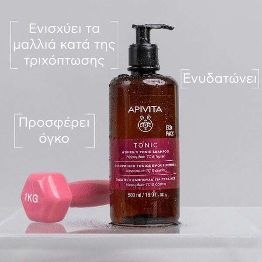 Apivita Tonic Σαμπουάν κατά της Τριχόπτωσης για Όλους τους Τύπους Μαλλιών 500ml