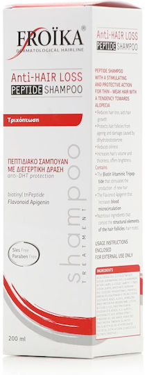 Froika Anti-hair Loss Peptide Σαμπουάν κατά της Τριχόπτωσης για Εύθραυστα Μαλλιά 200ml