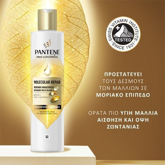 Pantene Σαμπουάν Αναδόμησης/Θρέψης για Ταλαιπωρημένα Μαλλιά 250ml