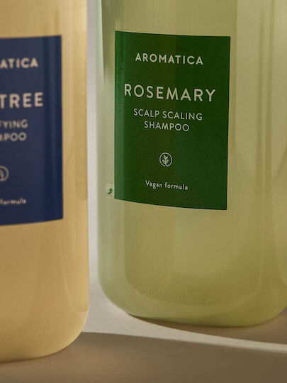 Aromatica Шампоан Rosemary за Чувствителен Скалп за Тънка Коса 400мл