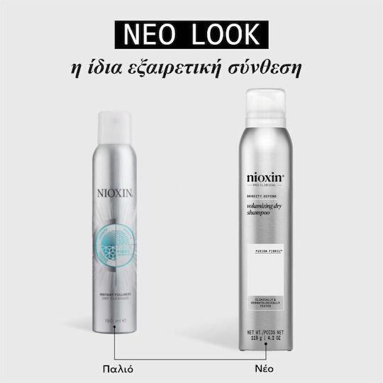 Nioxin Density Defend Ξηρό Σαμπουάν Όγκου για Λιπαρά Μαλλιά 180ml