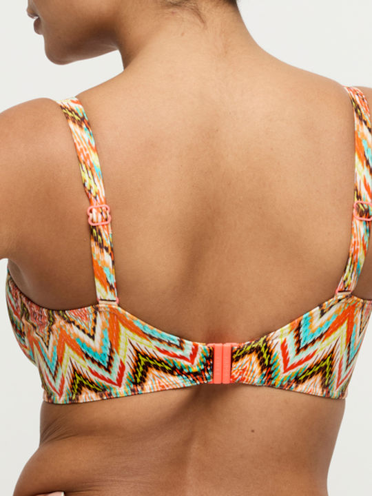 Full Cup Bikini Bikinioberteile Weiß
